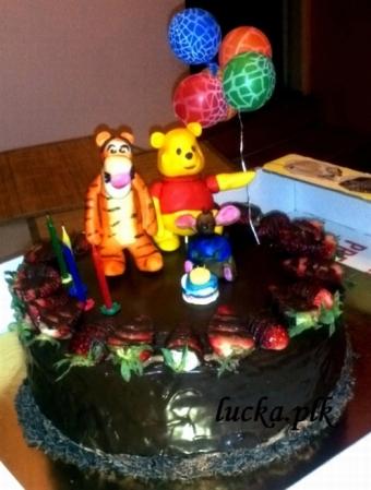 Macko Pu a kamaráti, torta, Rozprávkové torty Macko Pu a kamaráti, torta, Rozprávkové torty, lucka.plk, 1