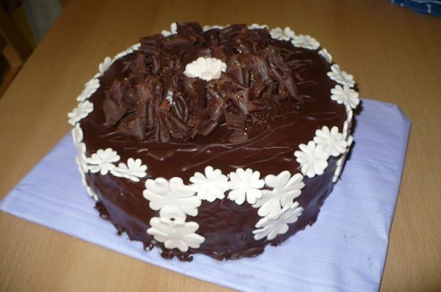 čoko, torta, Čokoládové torty, katana, 1
