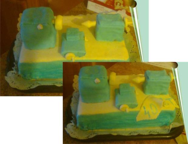 torta - sústruh, torta, Netradičné torty, Anna Petrova, 1
