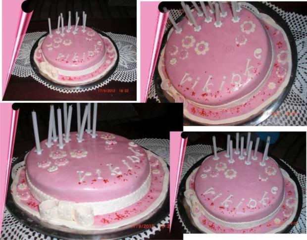 ružový klobúčik, torta, Narodeninové torty ružový klobúčik, torta, Narodeninové torty, Anna Petrova, 1