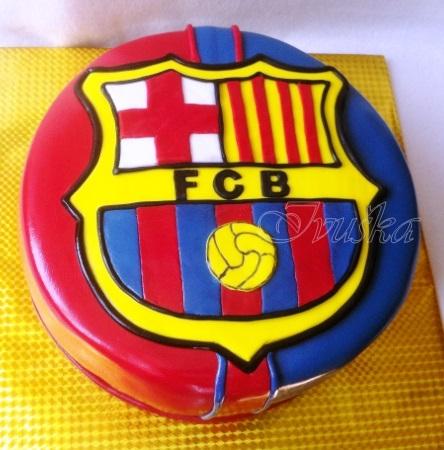 FC Barcelona, torta, Športové torty FC Barcelona, torta, Športové torty, likerik, 1