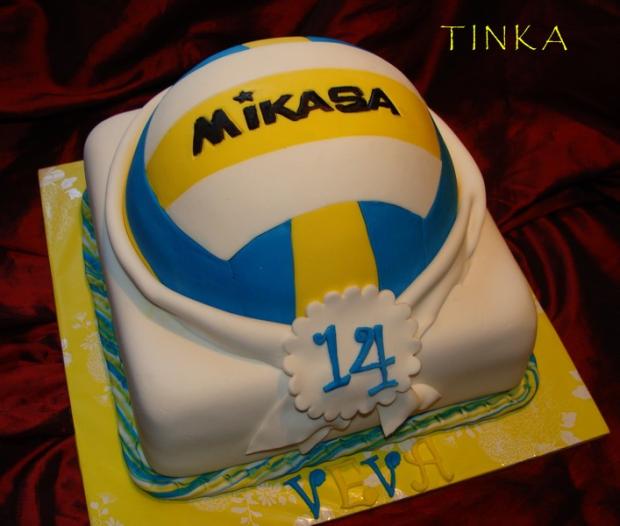 Mikasa..., torta, Športové torty, Tinka, 1