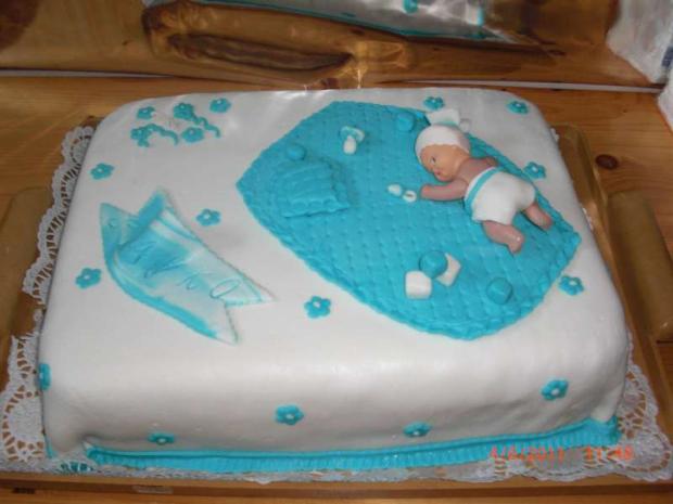 torta na krstiny - modrá, torta, Torty na krstiny torta na krstiny - modrá, torta, Torty na krstiny, Anna Petrova, 1