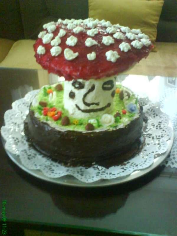 muchotrávka :), torta, Ostané torty pre deti, Anna Petrova, 1
