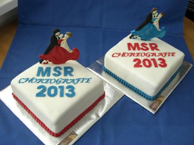Ceny na MSR v plesových choreografiách, torta, Športové torty Ceny na MSR v plesových choreografiách, torta, Športové torty, Judit, 1