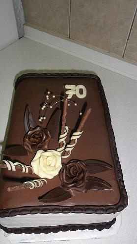 čokoládová kniha, torta, Čokoládové torty čokoládová kniha, torta, Čokoládové torty, Ivka29, 1