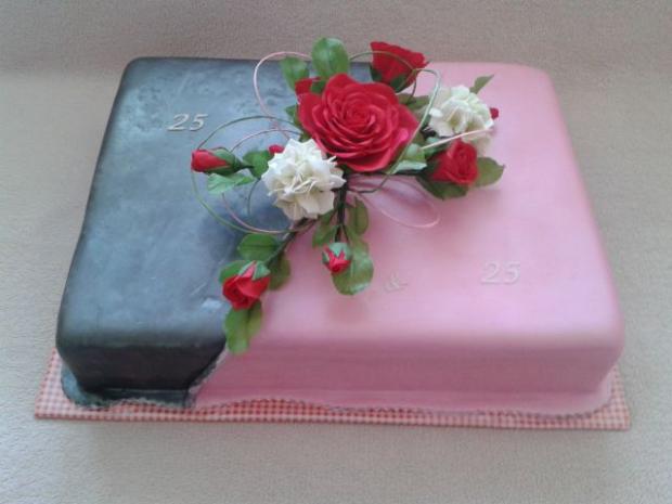 Narodeninová k 50, torta, Narodeninové torty Narodeninová k 50, torta, Narodeninové torty, ZuzkaM, 1