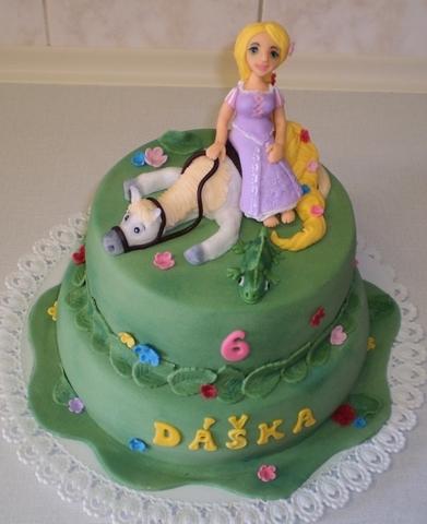 Rapunzel, na želanie, torta, Rozprávkové torty, zuzickag, 1