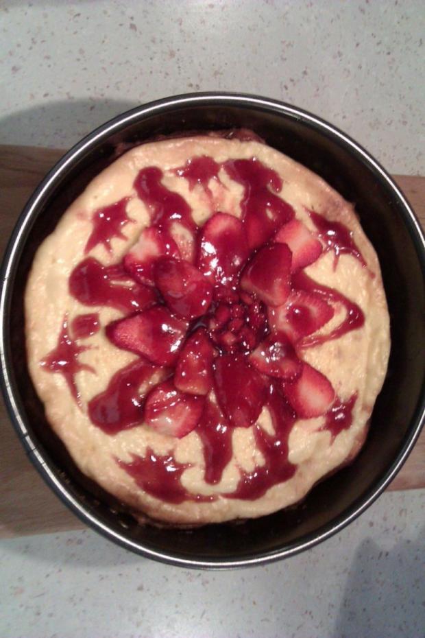 Cheesecake s jahodami, torta, Zákusky, s.chripkova, 1