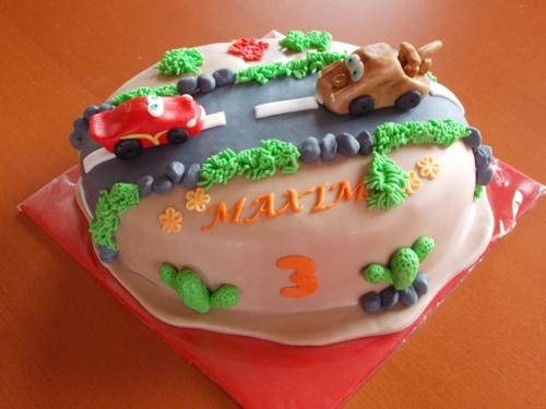 mc queen, torta, Torty autíčka, vláčiky, dagaz, 1