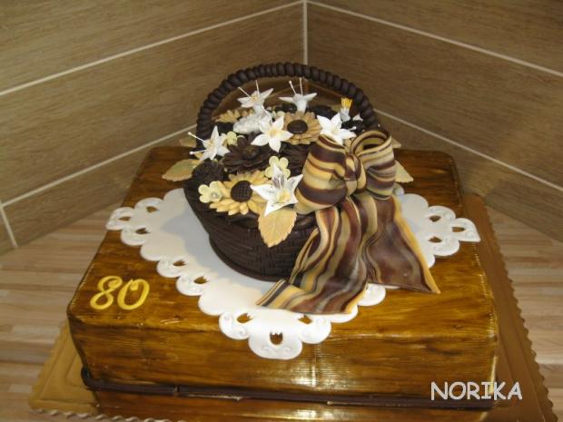 Kosik na 80., torta, Narodeninové torty Kosik na 80., torta, Narodeninové torty, norika, 1