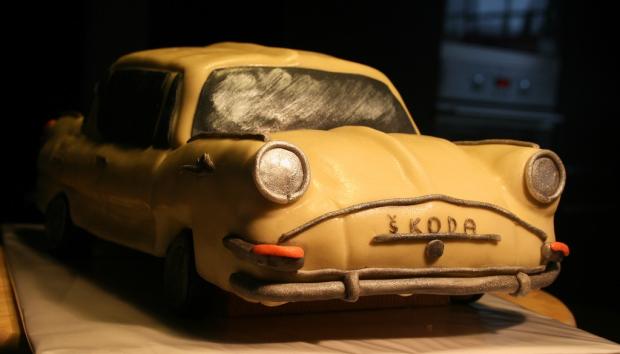 Auto Škoda 1100 MBX - Dorty Havelková, torta, Torty autíčka, vláčiky Auto Škoda 1100 MBX - Dorty Havelková, torta, Torty autíčka, vláčiky, DortyHavelková, 1