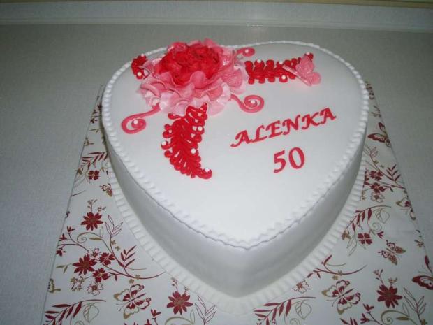 50, torta, Narodeninové torty 50, torta, Narodeninové torty, Gabima, 1