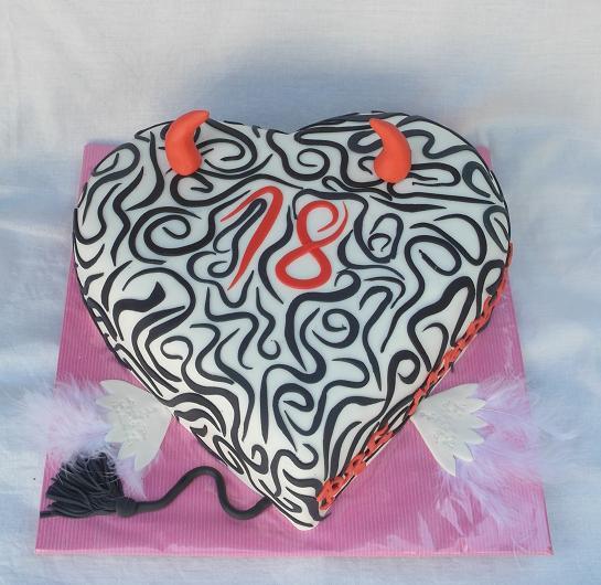 na želanie podla predlohy, torta, Narodeninové torty, mayaL30, 1