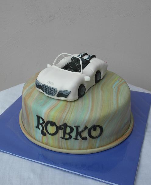 audi r8 kabriolet, torta, Narodeninové torty audi r8 kabriolet, torta, Narodeninové torty, mayaL30, 1