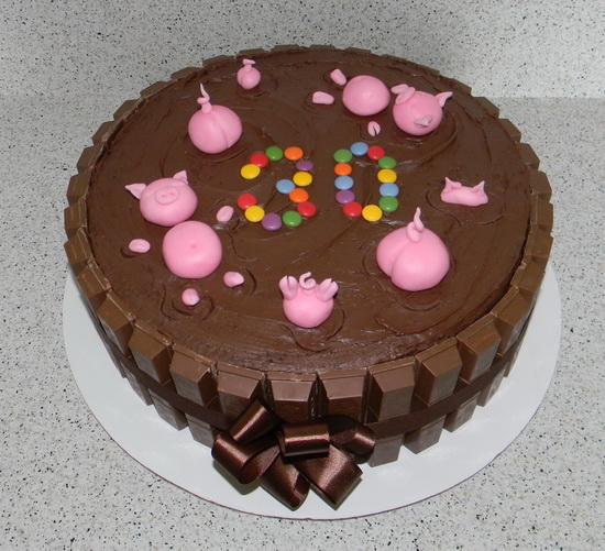 Pre čokoholika s kitkatmi (nutelou a lentilkami), torta, Čokoládové torty Pre čokoholika s kitkatmi (nutelou a lentilkami), torta, Čokoládové torty, zabinka, 1