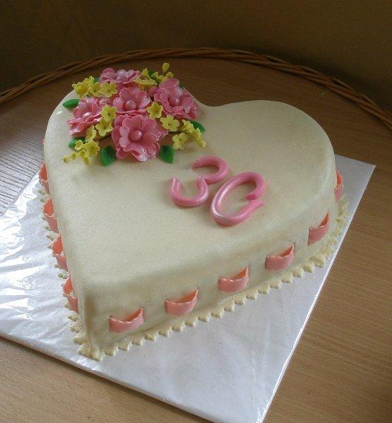 srdiecko zlto ruzove, torta, Narodeninové torty srdiecko zlto ruzove, torta, Narodeninové torty, krihanka, 1
