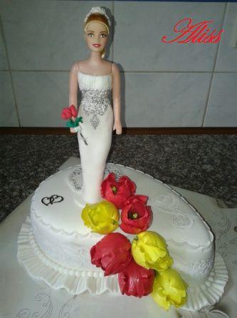 Nevesta trochu inak, torta, Svadobné torty Nevesta trochu inak, torta, Svadobné torty, Aliss, 1