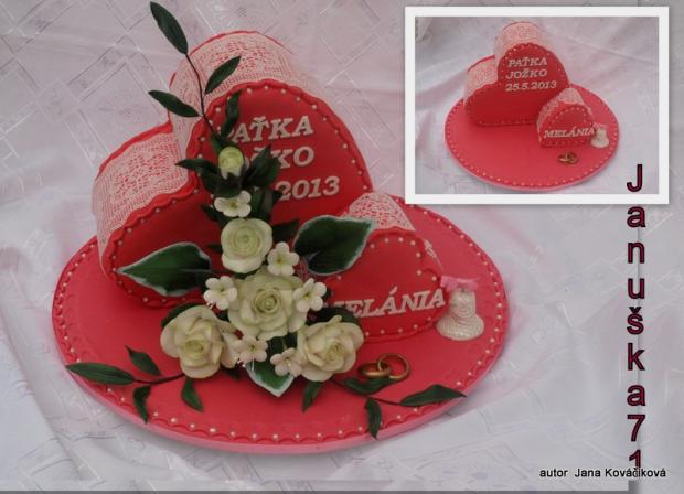 Svadobný dar, torta, Svadobné torty Svadobný dar, torta, Svadobné torty, Januška71, 1