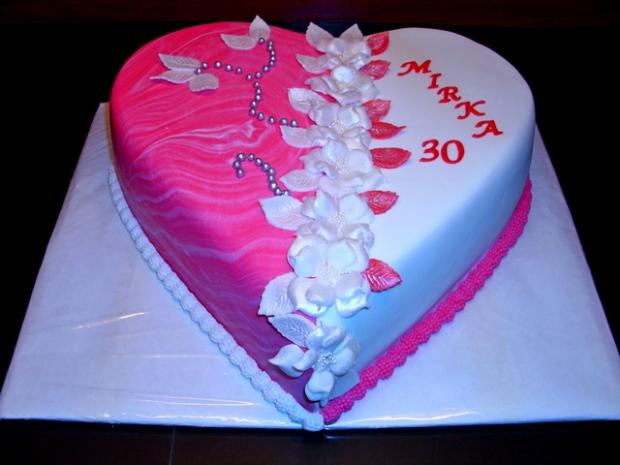 Narodeninové srdiečko, torta, Narodeninové torty Narodeninové srdiečko, torta, Narodeninové torty, darma35, 1