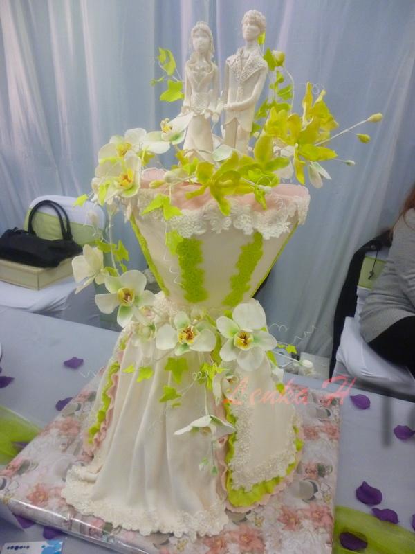 svadobná, torta, Svadobné torty svadobná, torta, Svadobné torty, Ladu-lienka, 1