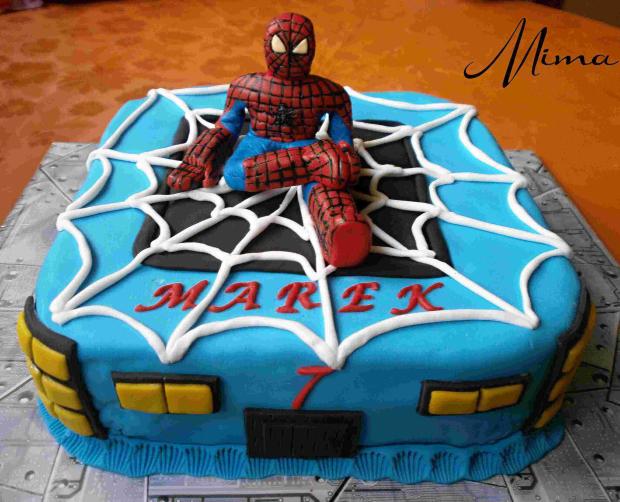 spiderman, torta, Ostané torty pre deti, torty Mima, 1