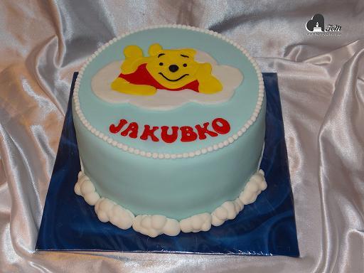 Macko Pu, torta, Rozprávkové torty Macko Pu, torta, Rozprávkové torty, Moncika7, 1