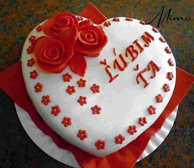 Valentínka 1, torta, torty Mima, 1