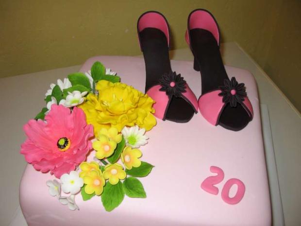 Narodeninová s topánkami, torta, Narodeninové torty Narodeninová s topánkami, torta, Narodeninové torty, DášaL, 1