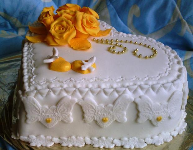 Svadobné srdiečko...zboku., torta, Svadobné torty Svadobné srdiečko...zboku., torta, Svadobné torty, Mariolka, 1