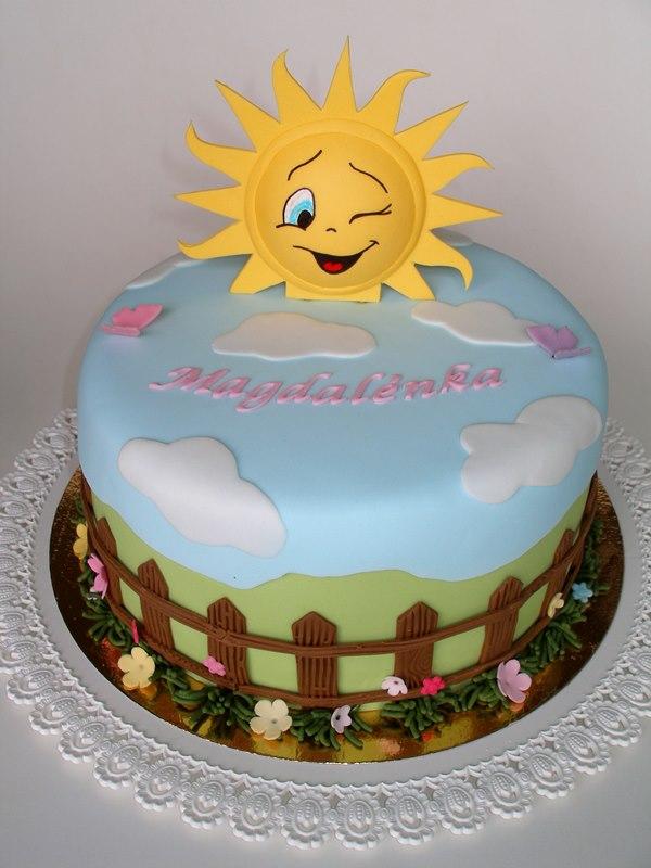 Detská so slniečkom, torta, Ostané torty pre deti Detská so slniečkom, torta, Ostané torty pre deti, KatkaRF, 1