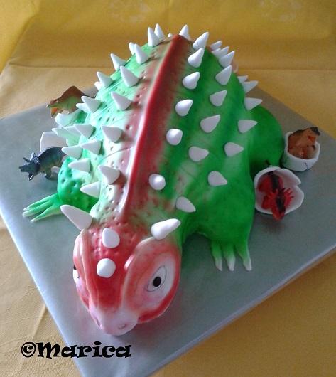 Dinosaurus II., torta, Ostané torty pre deti Dinosaurus II., torta, Ostané torty pre deti, Marica1972, 1