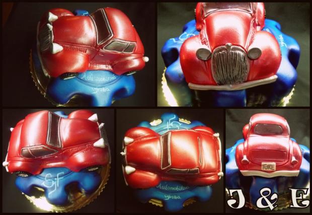 HOT ROD ala Stojnícka fakulta TUKE "Automobilová výroba ", torta, Netradičné torty HOT ROD ala Stojnícka fakulta TUKE "Automobilová výroba ", torta, Netradičné torty, Janka.Bj, 1