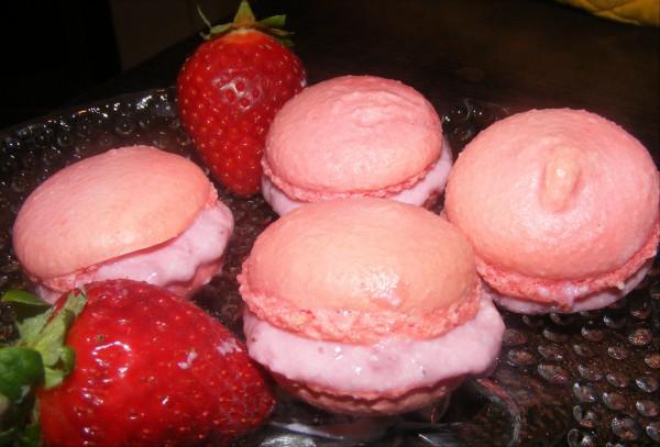 Macarons au fraise, torta, Zákusky, ZuZ dFleur, 1