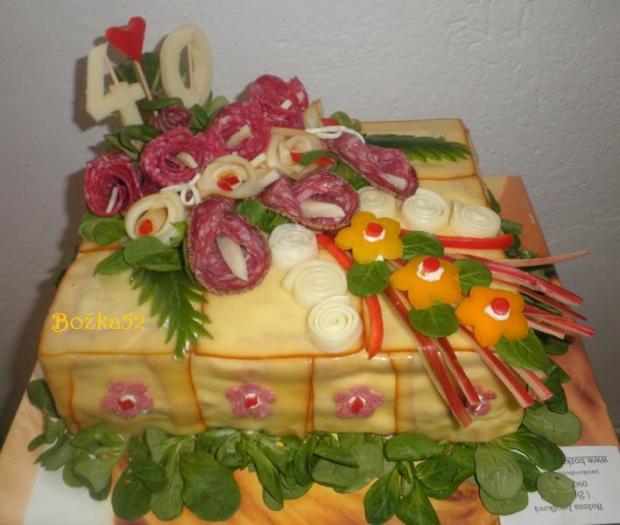 Slaný štvorec, torta, Slané torty Slaný štvorec, torta, Slané torty, bozka52, 1