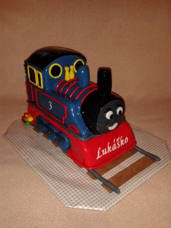 Vláčik Tomáš, torta, Torty autíčka, vláčiky Vláčik Tomáš, torta, Torty autíčka, vláčiky, ZuzkaM, 1