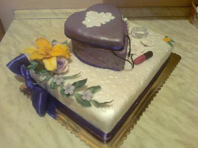Šperkovnica, torta, Narodeninové torty Šperkovnica, torta, Narodeninové torty, alioska, 1