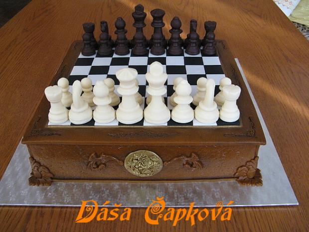 Šachovnice, torta, Športové torty Šachovnice, torta, Športové torty, dasacapkova, 1