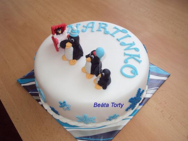 tučniačikovská narodeninová 2, torta, Narodeninové torty, sejka, 1