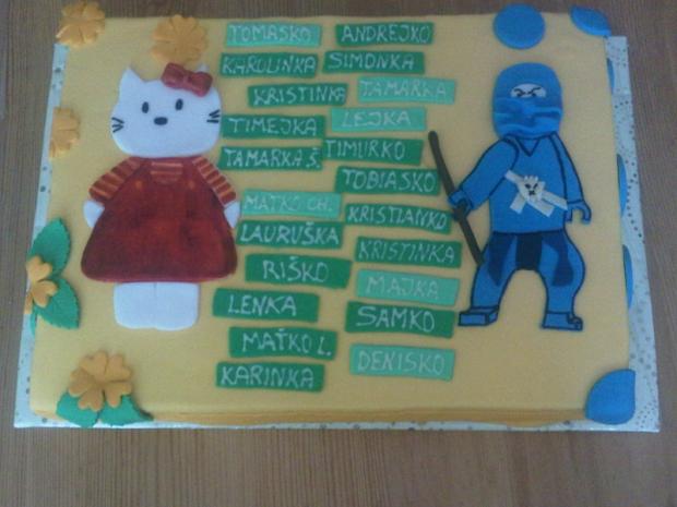 skolkarska torta, torta, Torty - škola, stužková, MariannaR, 1
