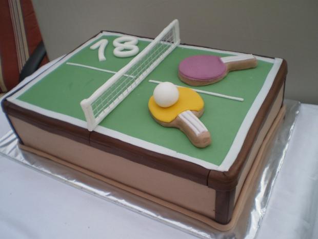 ping pong, torta, Športové torty ping pong, torta, Športové torty, marycka, 1