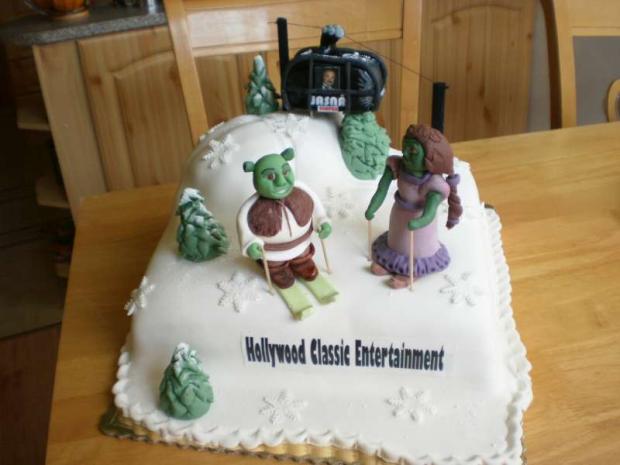 Funitel Jasná a lyžiari, torta, Narodeninové torty Funitel Jasná a lyžiari, torta, Narodeninové torty, Janka.S, 1
