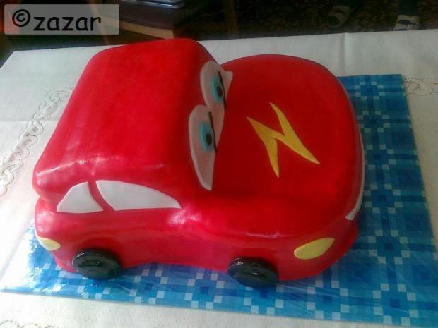 McQuen - prvý, torta, Torty autíčka, vláčiky, zazar, 1