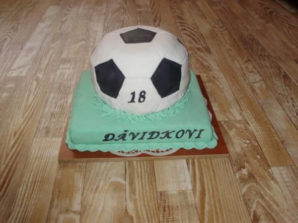 Futbalová lopta, torta, Športové torty, Iffka, 1
