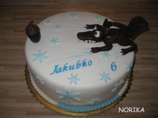 Doba ladova, torta, Rozprávkové torty, norika, 1