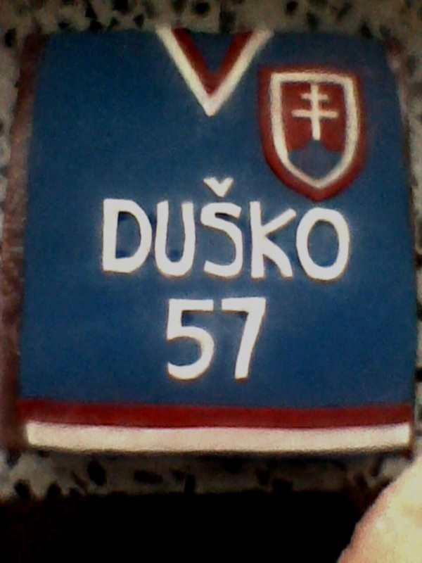 hokejovy dres-doboška, torta, Narodeninové torty, MariannaR, 1