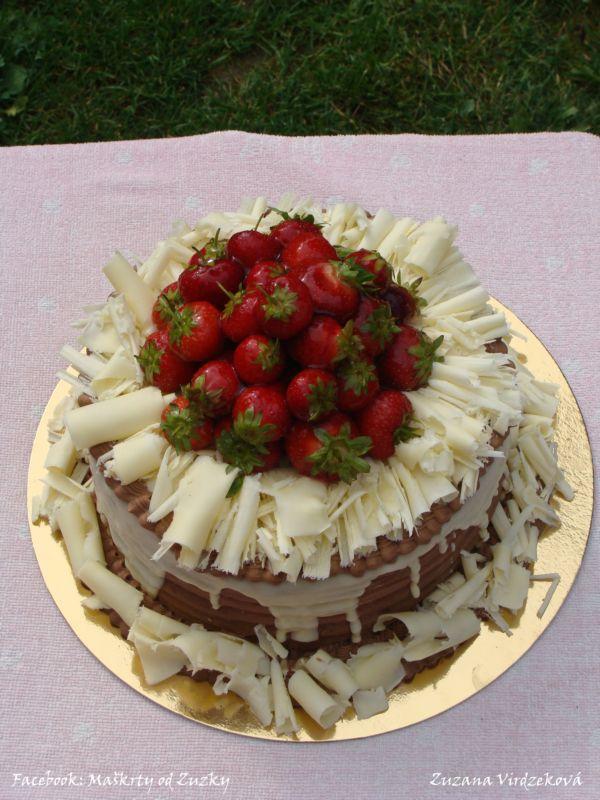 a znova čokoládovo jahodová :), torta, Čokoládové torty a znova čokoládovo jahodová :), torta, Čokoládové torty, Zuziv, 1