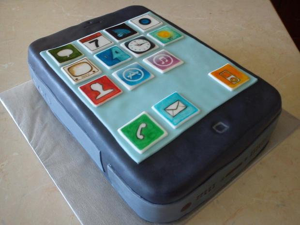 iphone, torta, Narodeninové torty iphone, torta, Narodeninové torty, Ditulka, 1