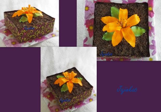 S lilií, torta, Čokoládové torty S lilií, torta, Čokoládové torty, Jajinka6, 1