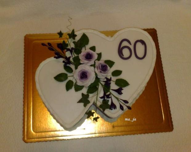 dvojsrdce na 60, torta dvojsrdce na 60, torta, ma_ja, 1
